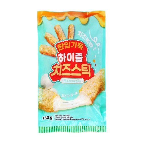 푸드올마켓_ 하이즐 치즈스틱 750g(25gx30ea) /냉동