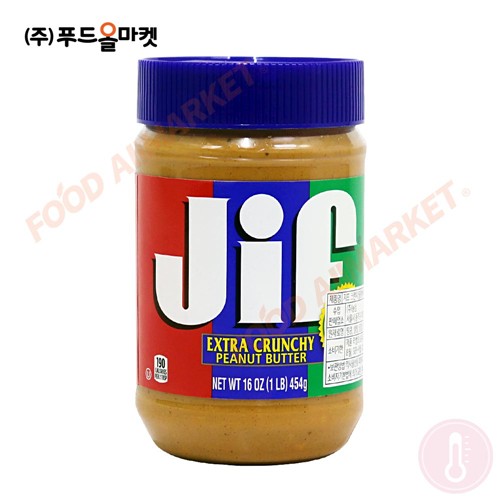 푸드올마켓_ 지프 크런치 땅콩버터 454g