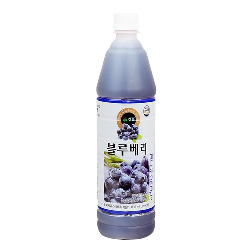 푸드올마켓_ 청솔 블루베리 835ml