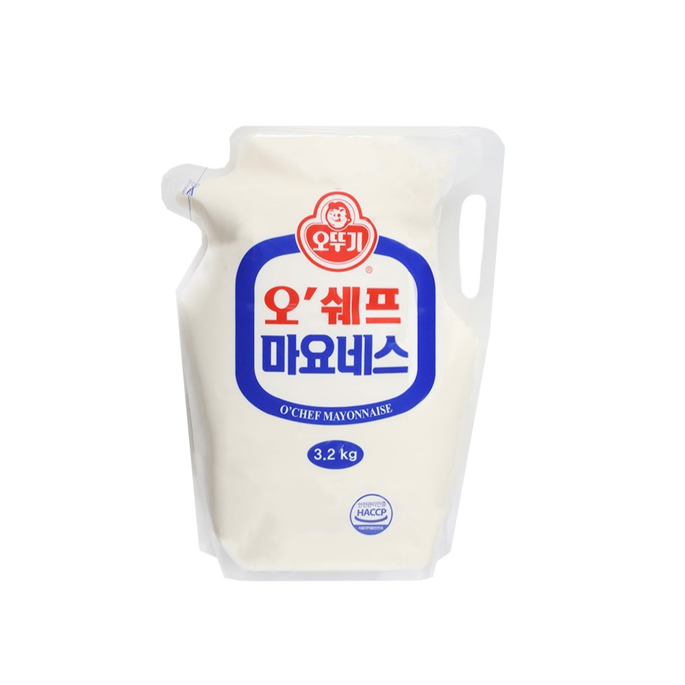 오뚜기 오쉐프 마요네스 스탠딩파우치 3.2KG