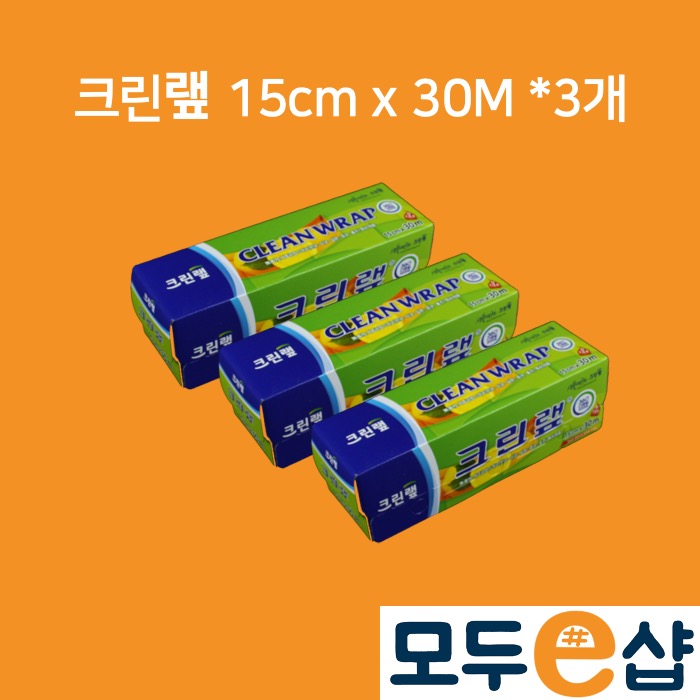 크린랲 크린랩 15cm x 30M, 3개