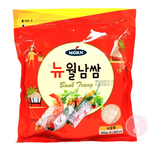푸드올마켓_ 몬 뉴월남쌈 300g-16cm-원형-레드