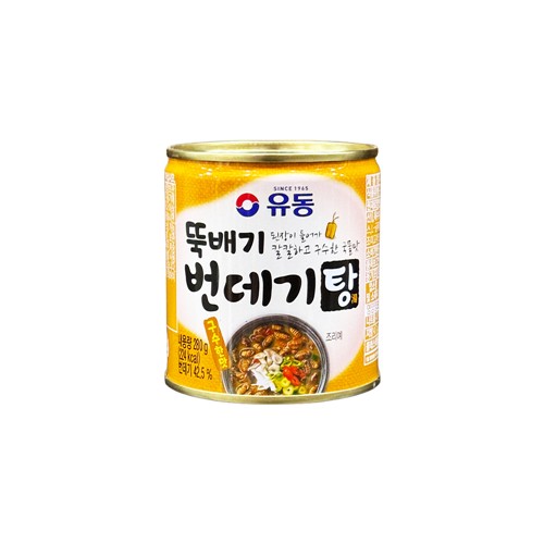 푸드올마켓_ 유동 뚝배기 번데기탕 구수한맛 280g