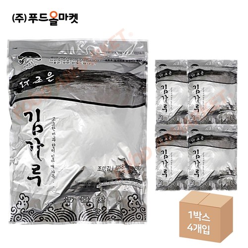 푸드올마켓_ 해농물산 더조은 김가루 1kg 한박스 (1kg x 4ea)