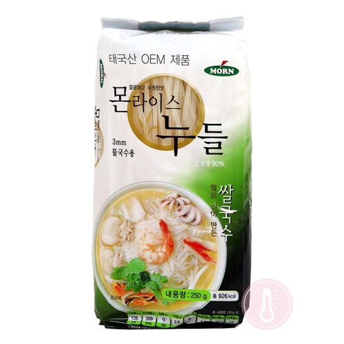 푸드올마켓_ 몬 라이스 누들 3mm 250g /쌀국수 /물국수용
