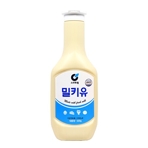 푸드올마켓_ 스위트웰 밀키유 500g /가공연유