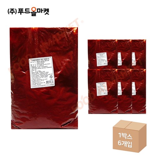 푸드올마켓_ 하인즈 토마토페이스트 3.15kg 파우치 한박스 (3.15kg x 6ea)