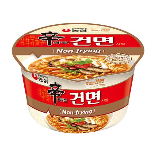 농심 신라면 건면 사발 77g X 8개