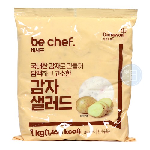 푸드올마켓_ 동원홈푸드 비셰프 감자샐러드 1kg /냉장/소비기한 26.10.03