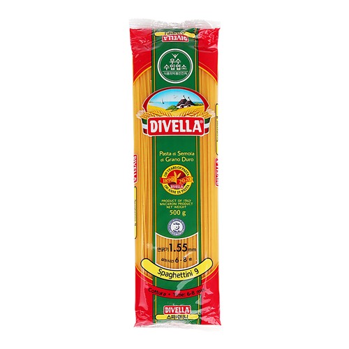 푸드올마켓_ 디벨라 9호 스파게티니 500g