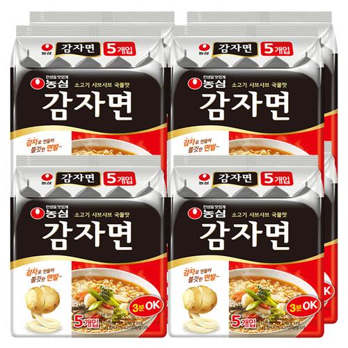 농심 감자면 117g X 40봉