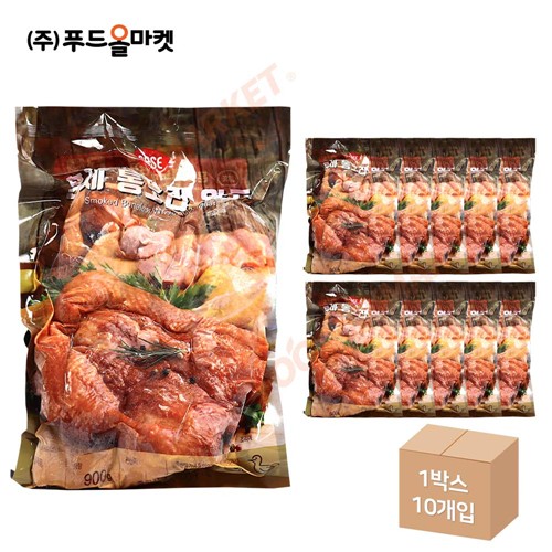 푸드올마켓_ 사세 훈제통오리완포 900g /냉동 한박스 (900g x 10ea)