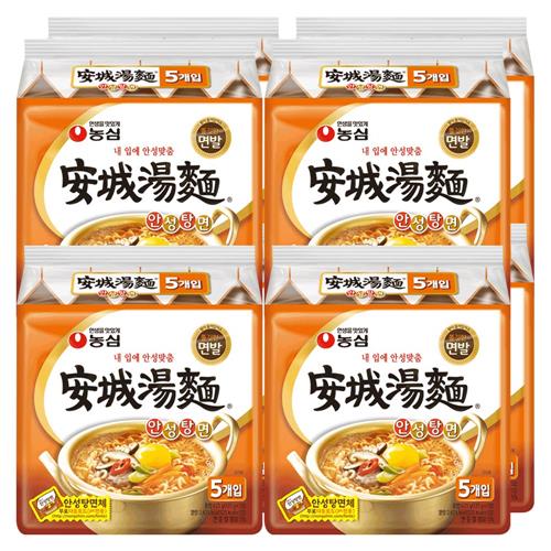 농심 안성탕면 125g X 40봉