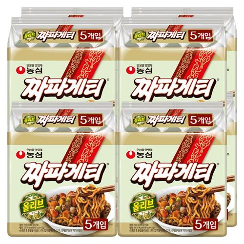 농심 올리브 짜파게티 140g X 40봉