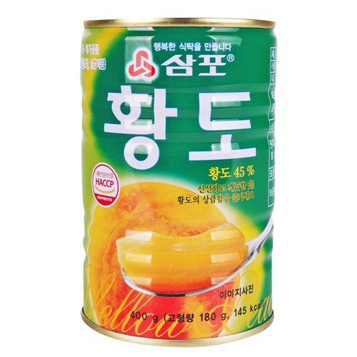 푸드올마켓_ 삼포 황도슬라이스 400g