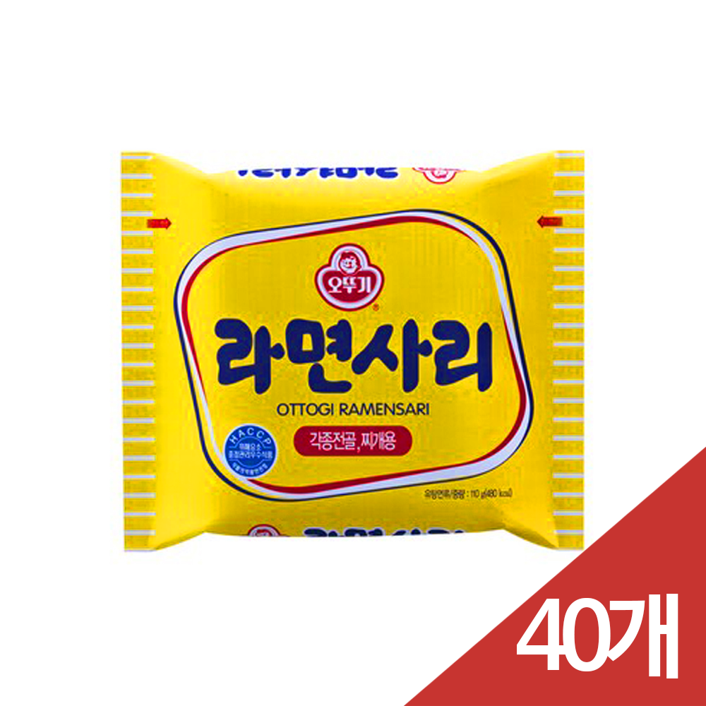 오뚜기 라면사리 110G 40개(한박스)
