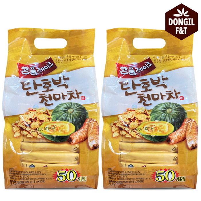 동일 콘플레이크 단호박 천마차 50Tx2개