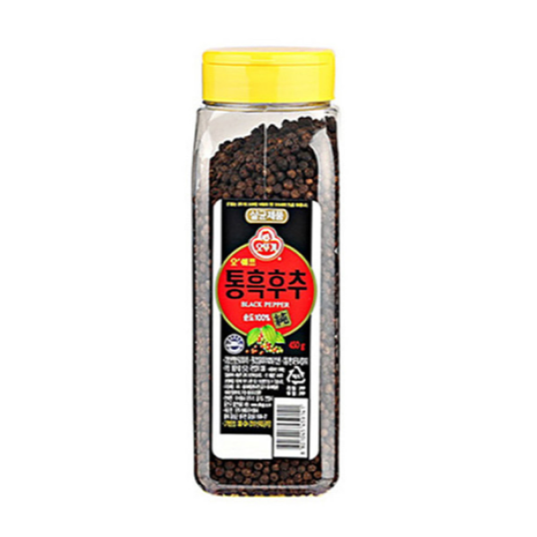오뚜기 오쉐프 통흑후추 PET 450G
