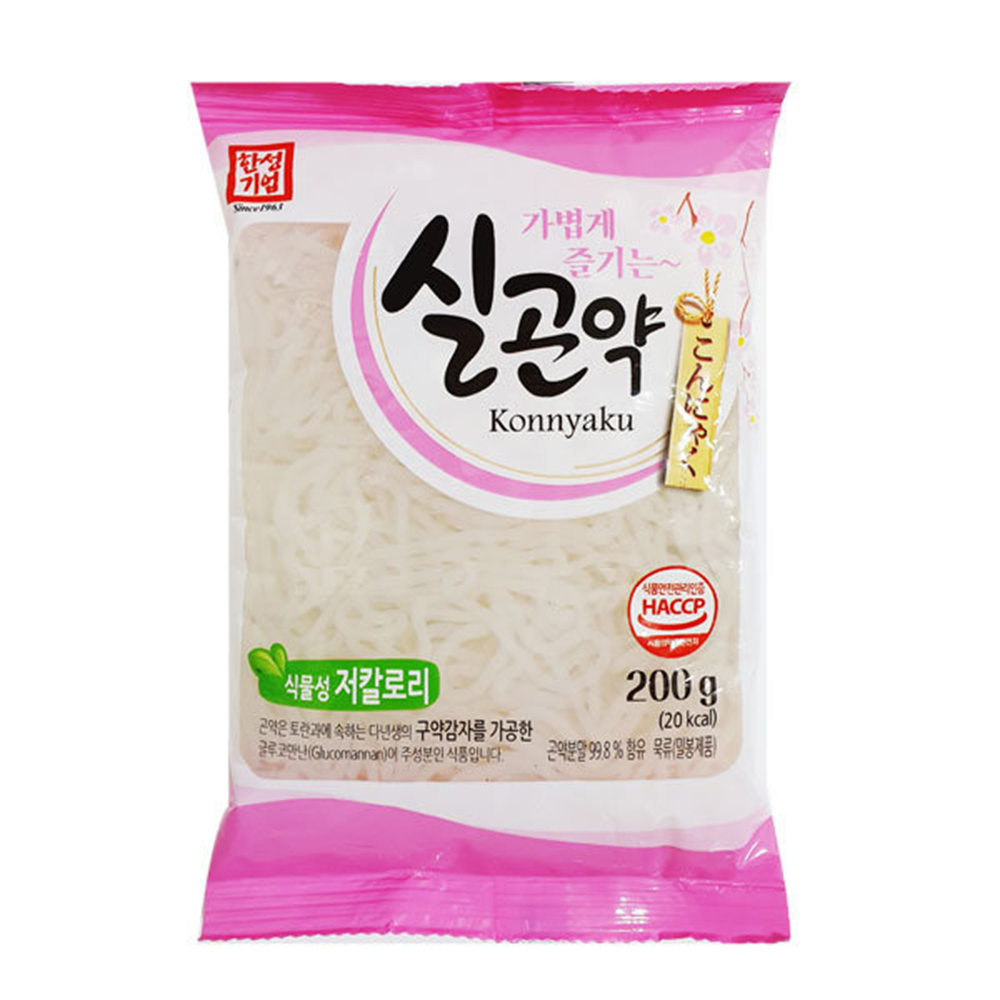 한성 실곤약 200gx10개 /묵류 HACCP 제품