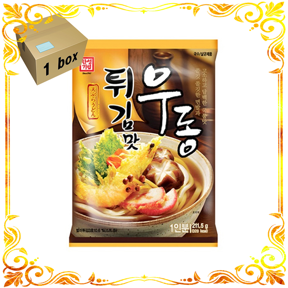 한성 튀김맛 우동 1box (1인분/211.5g)*30개