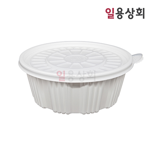 [소량] JH 225파이 탕용기 신형 (소) 백색 100세트