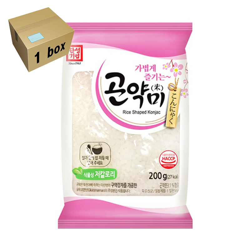 한성 곤약미 1box (200gx20개)