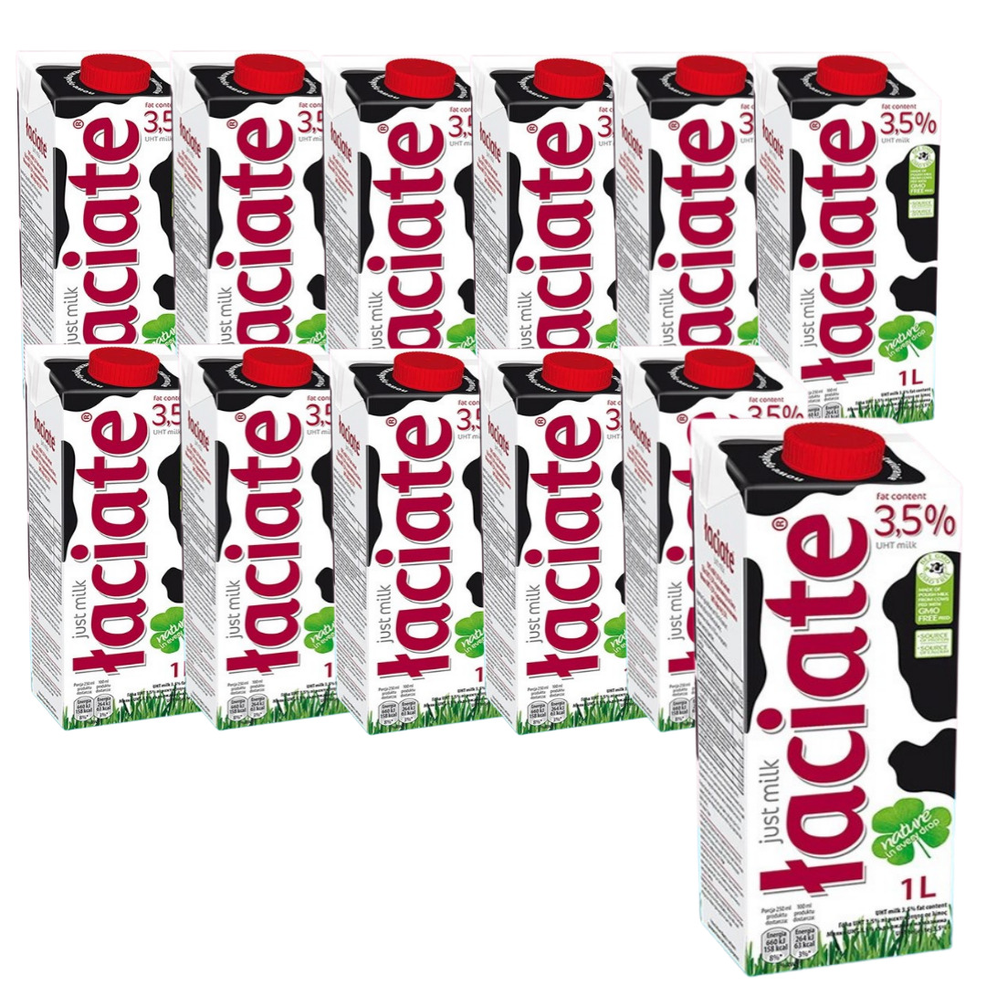 와치아테 수입멸균우유3.5% 1L 12팩