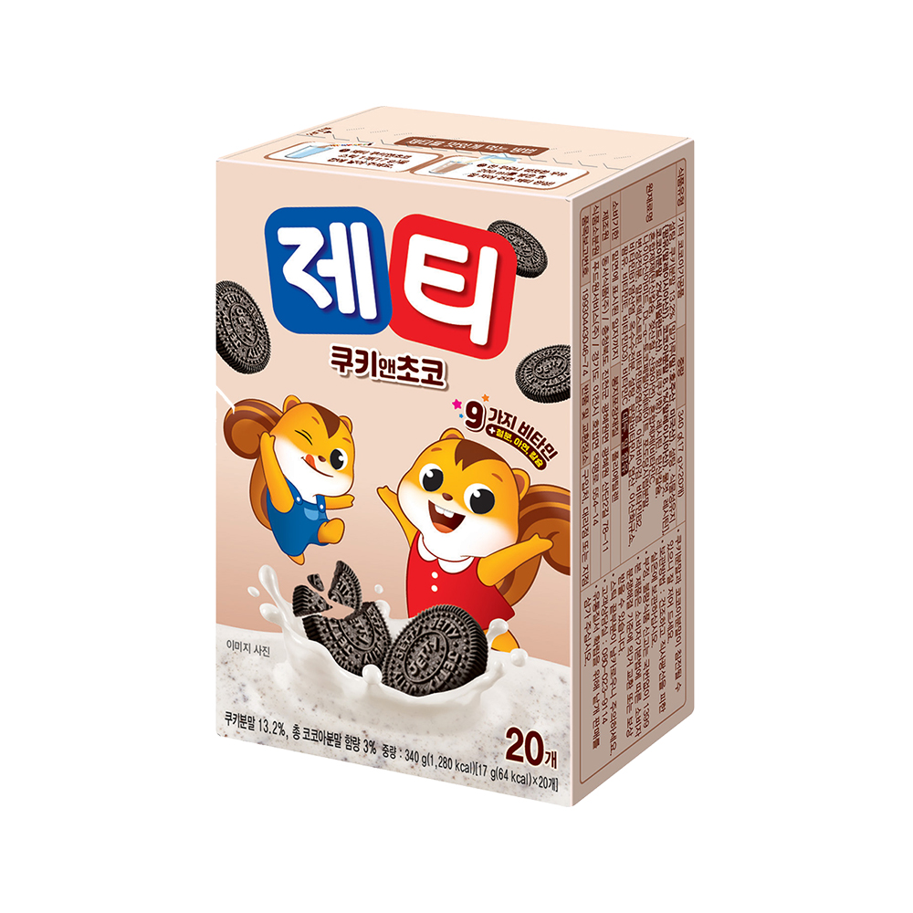 제티 쿠키앤초코 20T