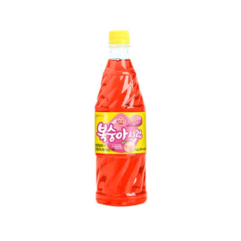오뚜기 복숭아시럽 1KG