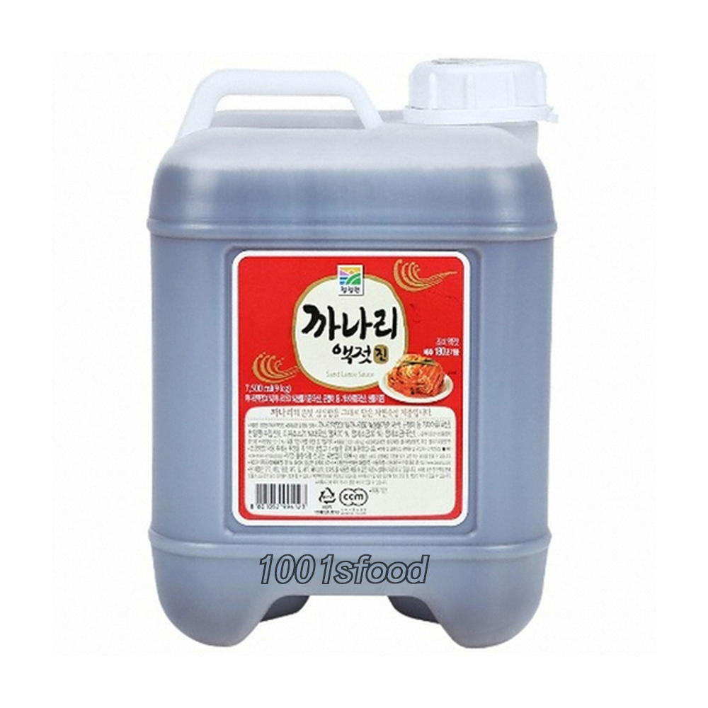 청정원 까나리액젓 진 9kg