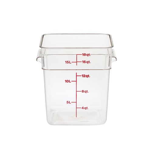 [CAMBRO] 캠브로 PC사각용기 17.2L 18SFSCW