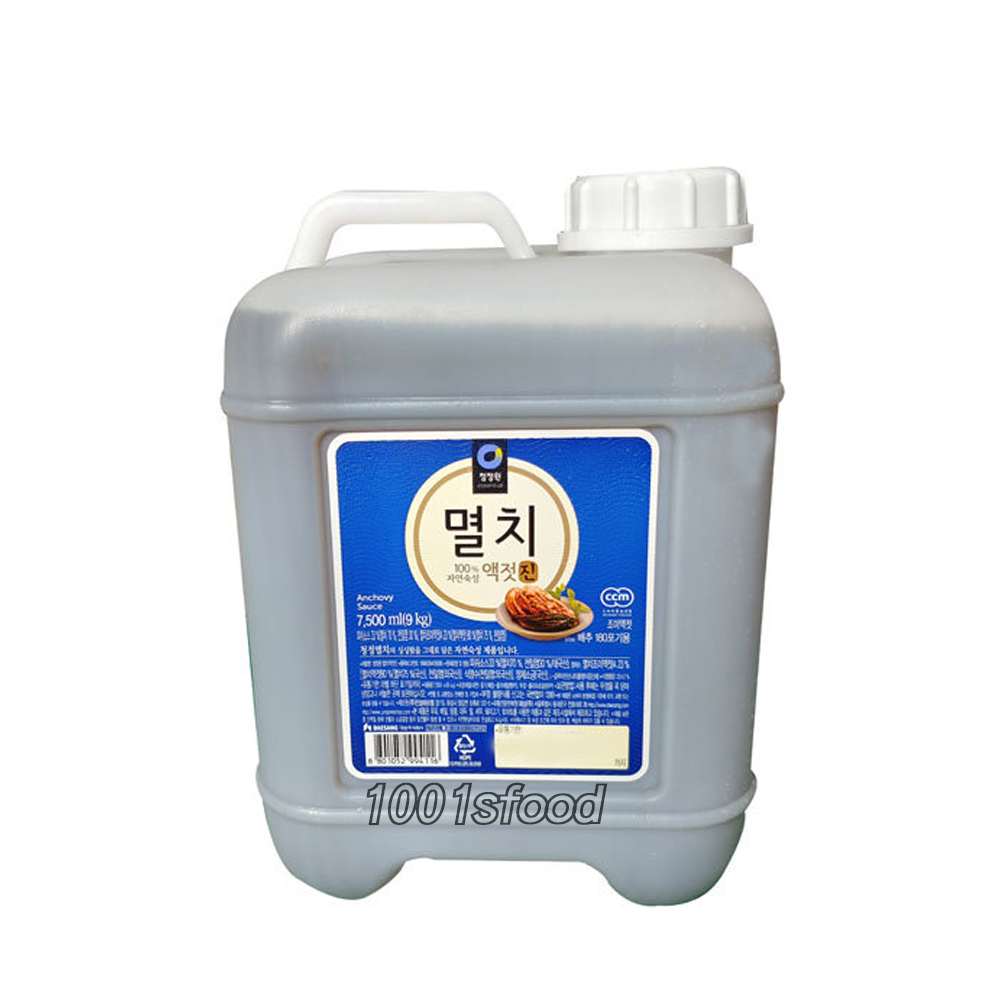 청정원 멸치액젓 진 9kg