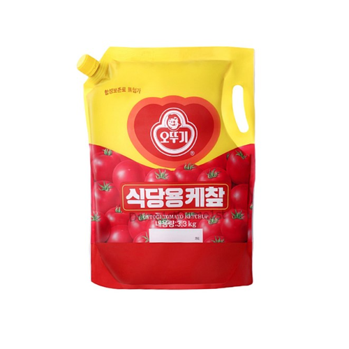 오뚜기 식당용 케찹 스파우트팩 3.3kg
