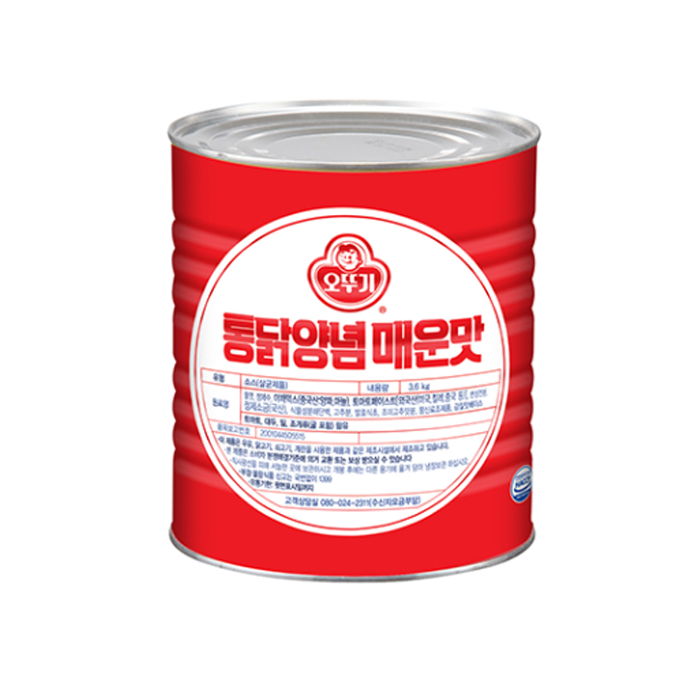 오뚜기 통닭양념매운맛 3.6KG