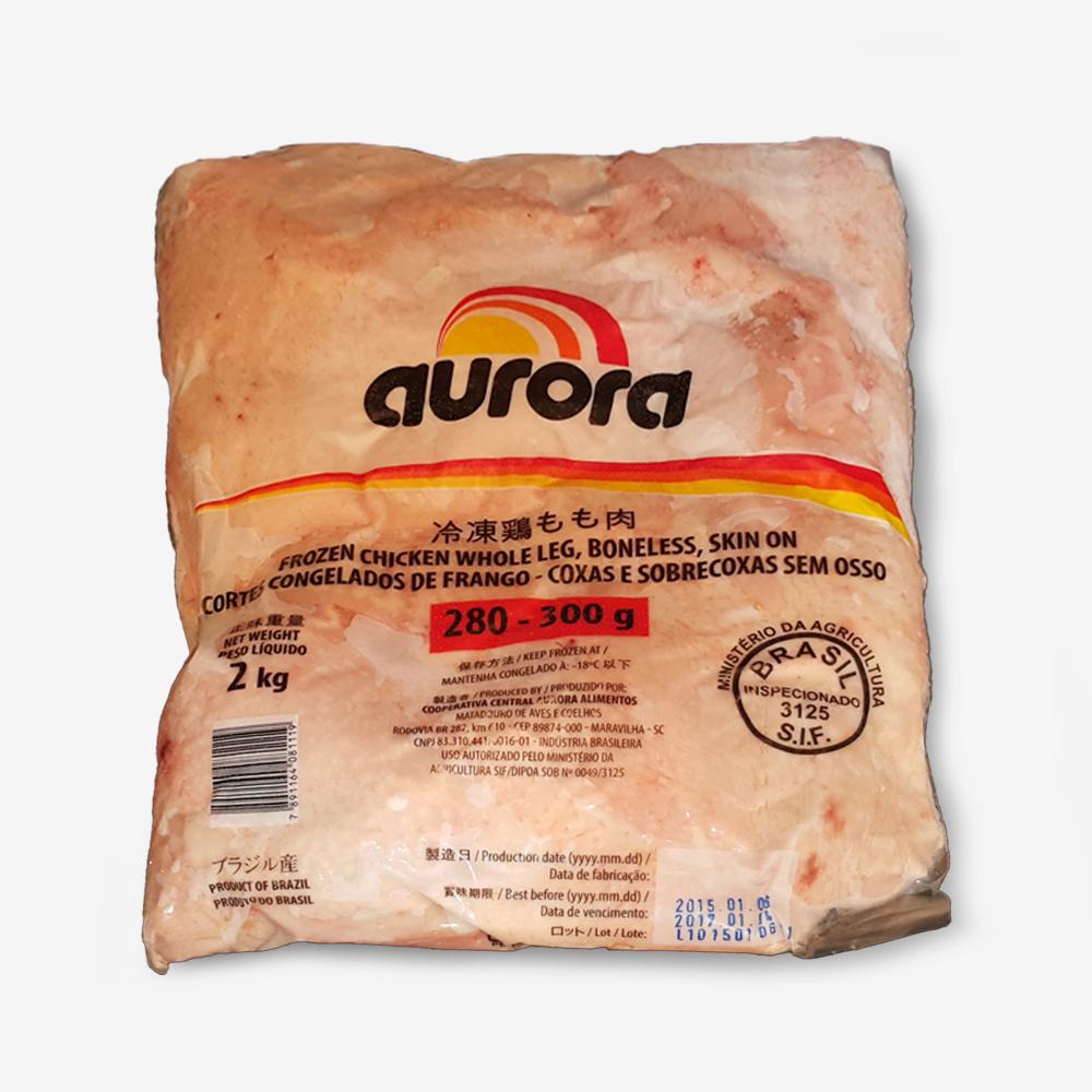 [전국배송]브라질 오로라 닭정육 (순살 닭다리살) 2kg *6개/box