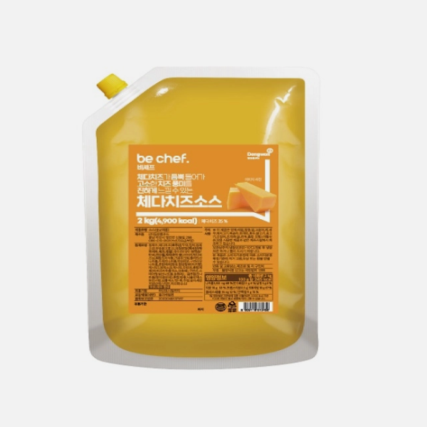 동원 비셰프 체다치즈 소스 2KG