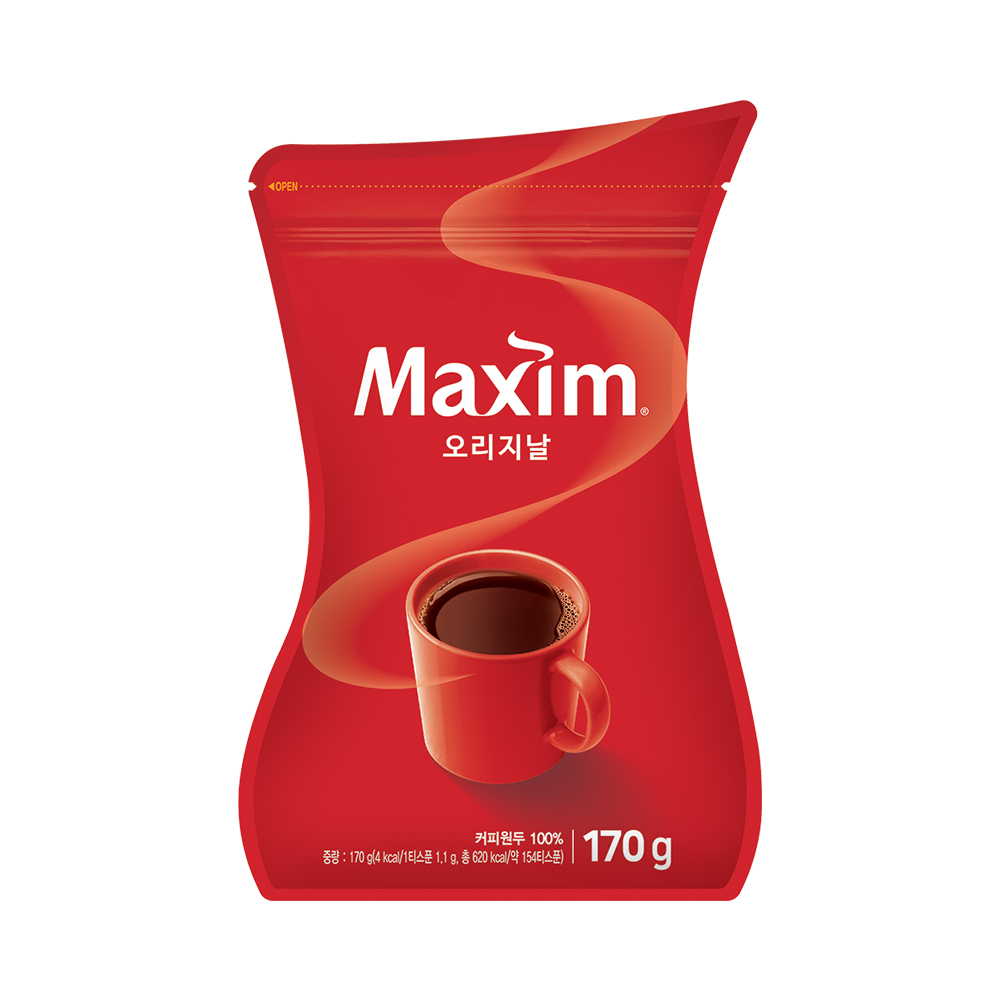 맥심 오리지날 리필용 커피 170g