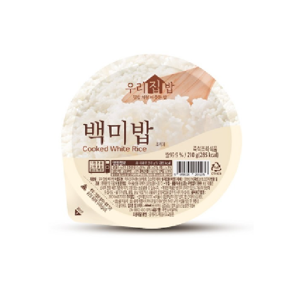 시아스 우리집 밥백미 밥 210g 1개