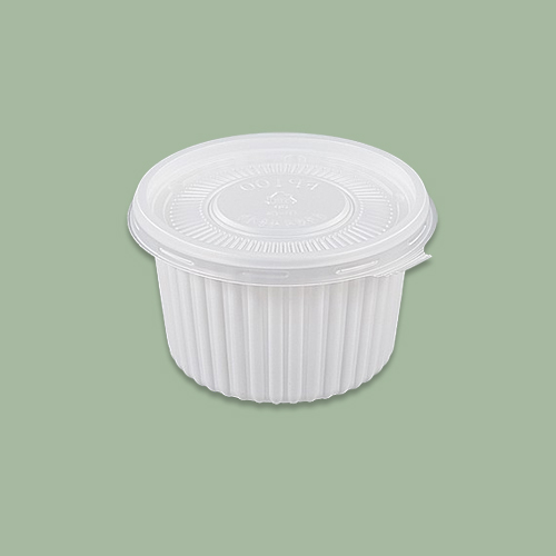 (HIT) 100파이 국물용기 중 백색 PS 합포장 1000개세트 (BFP)