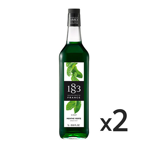 1883 그린민트 시럽 1000ml 2개