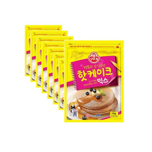 오뚜기 핫케이크믹스 1KG 10개