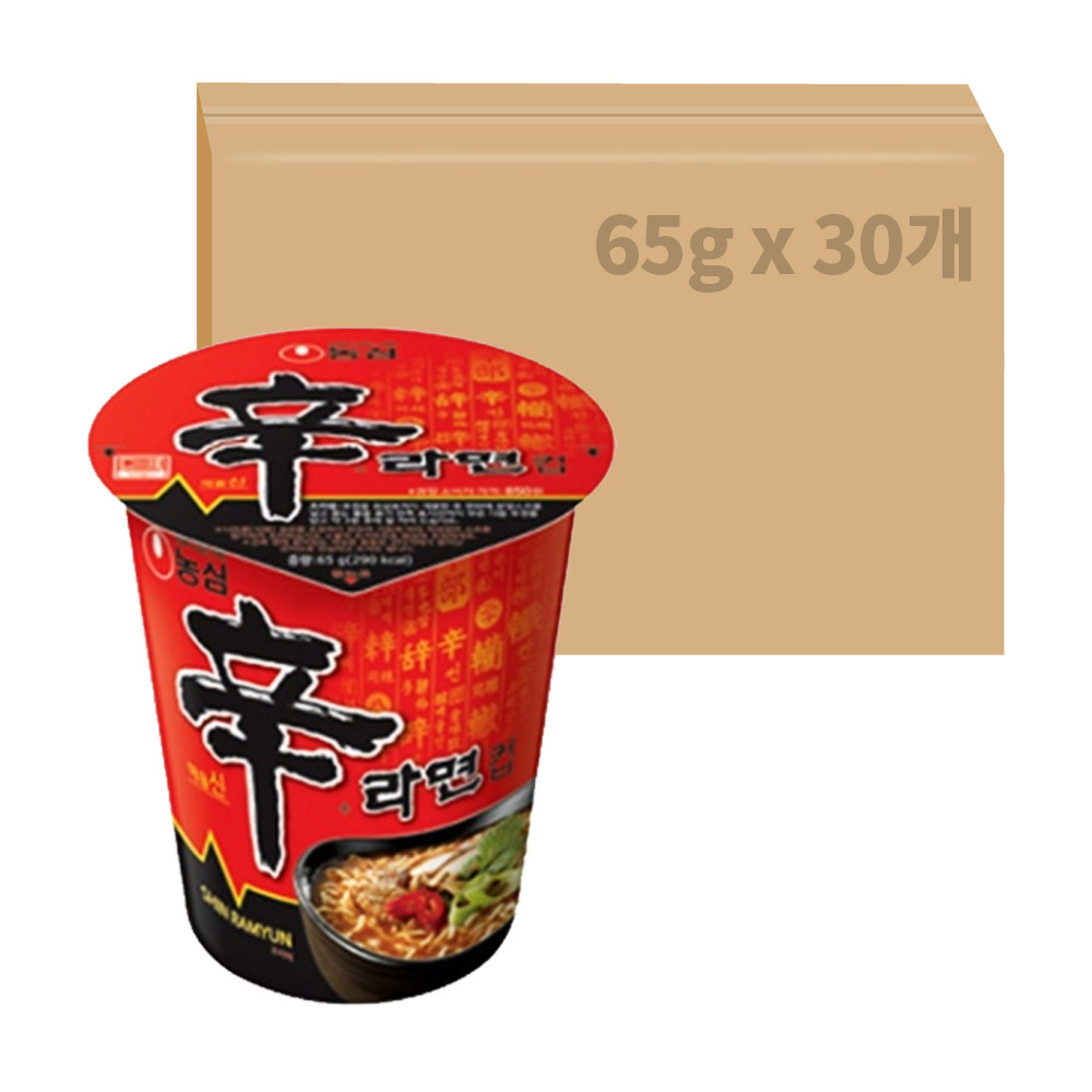 농심 신라면컵 65g x 30개