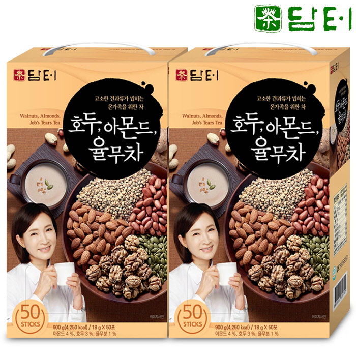 담터 호두 아몬드 율무차 50Tx2개