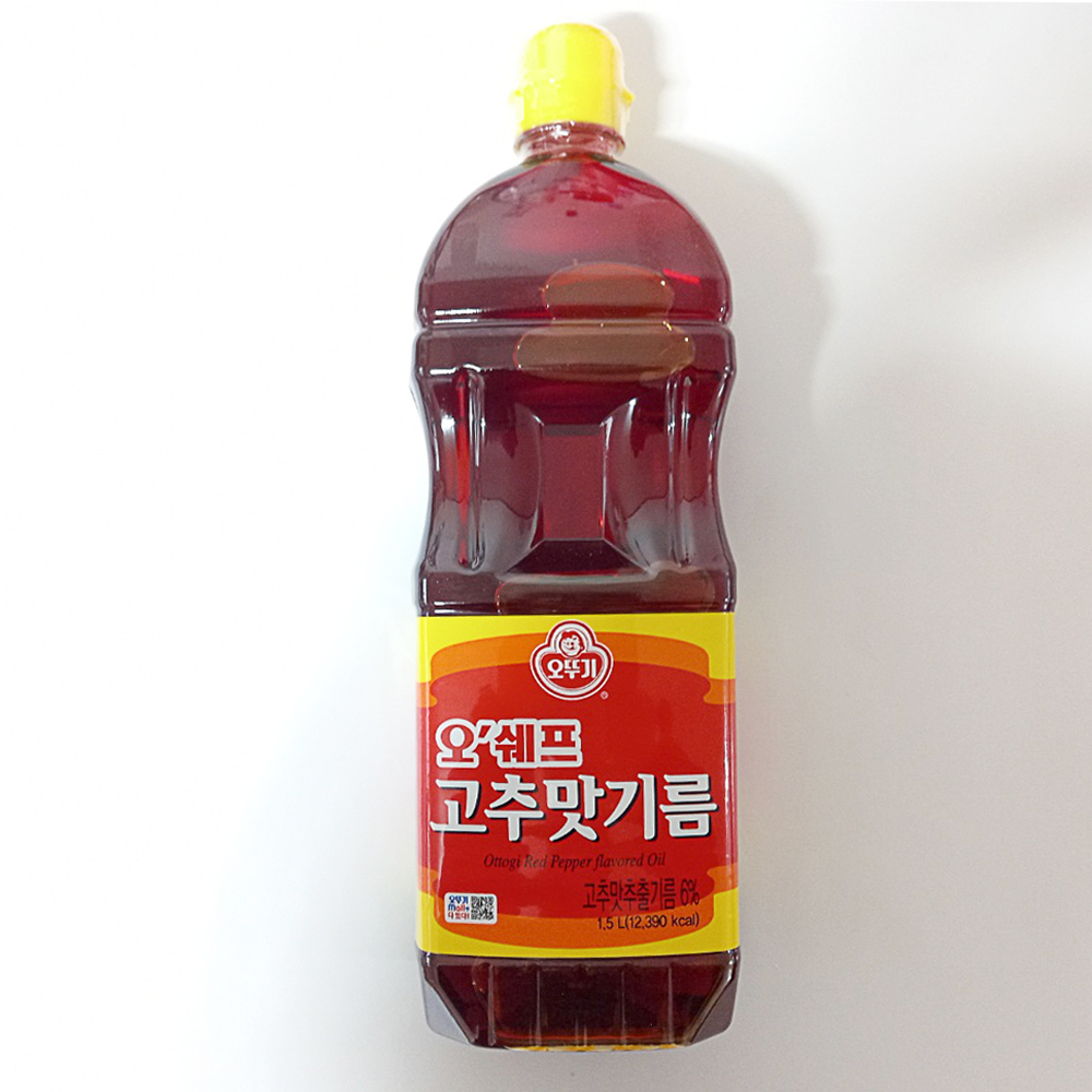 오뚜기 오쉐프 고추맛기름 1.5L