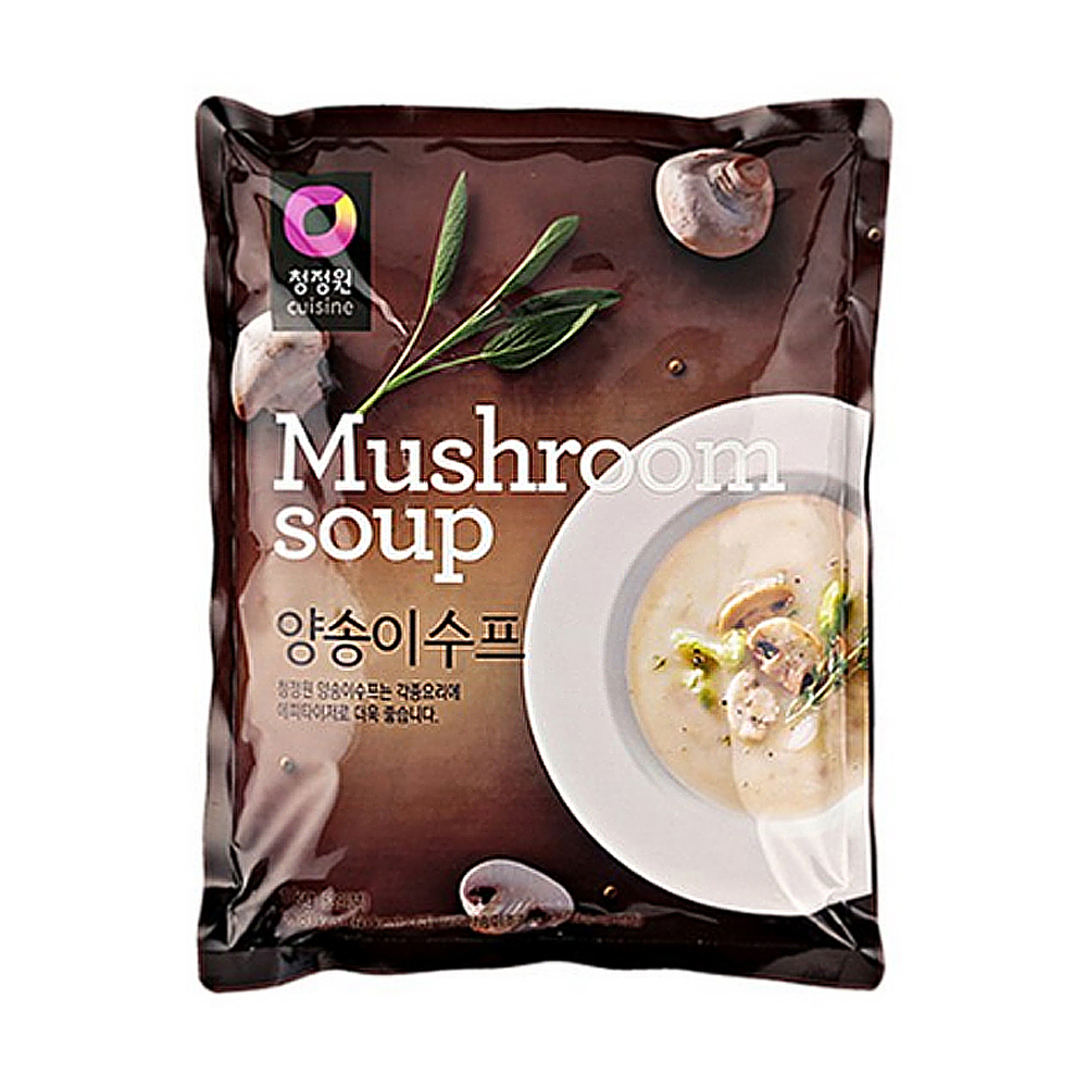 청정원 신/양송이스프 1kg/쉐프원스프