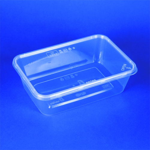 사각용기 B-650A 투명 (500세트)