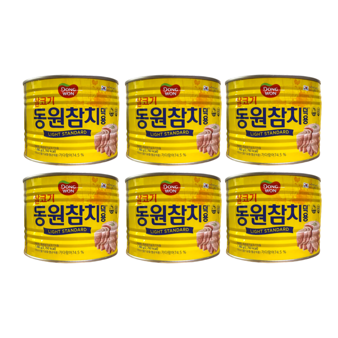동원 살코기 동원참치(덕용) 1,880gx6개(box) 대용량 업소용