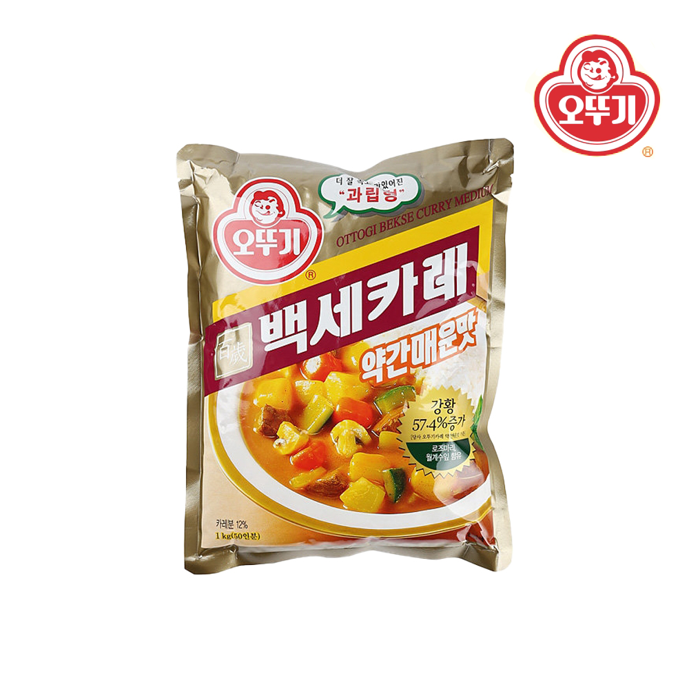 오뚜기 백세카레 약간매운맛1kg