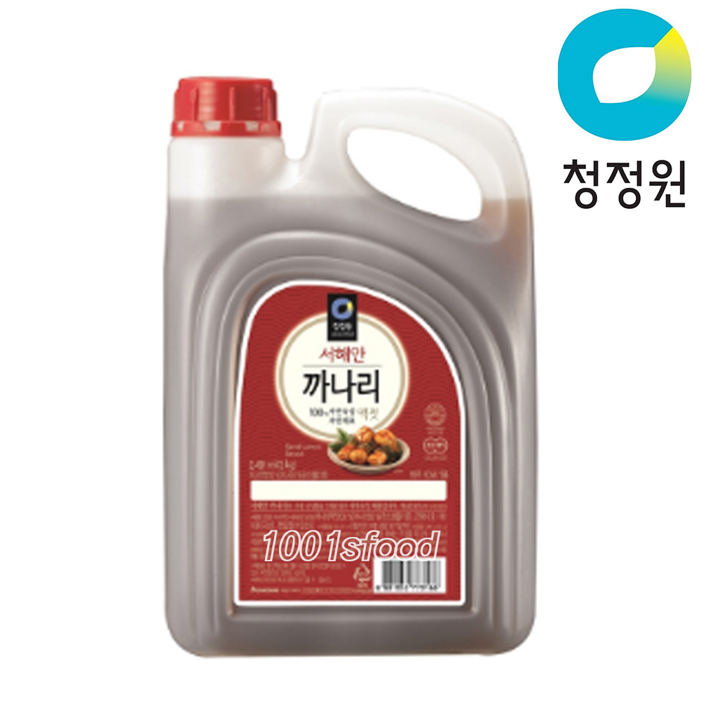 청정원 서해안 까나리액젓 3kg