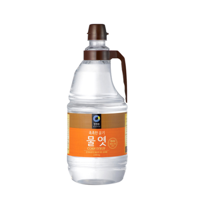 대상 청정원 촉촉한 윤기 물엿 2.45kg